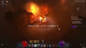 Diablo 3 - Firebird Wizard Solo Greater Rift 40 (2.4)