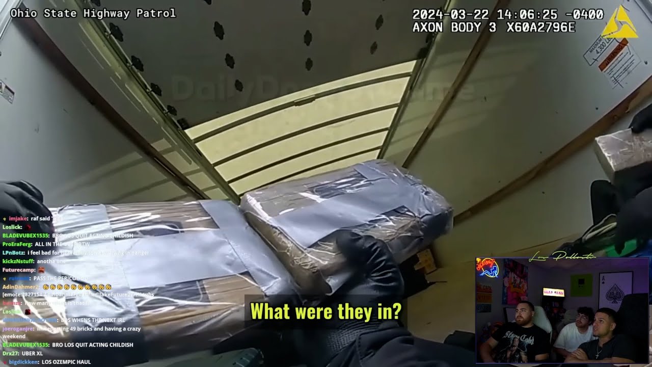 LosPollosTV reacts to How A Traffic Stop Turns into A $1,750,000 C*****e Bust (ft. Raf and Jake)