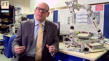 Biology and robotics come together - FT interview with Prof. Kaspar Althoefer - King