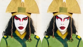 AVATAR KYOSHI MAKEUP(Avatar: the last airbender)