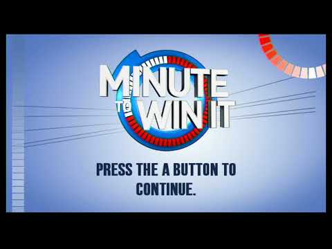 Minute to Win It Title Screen (Xbox 360, Wii)