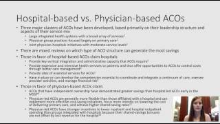 ACO Presentation