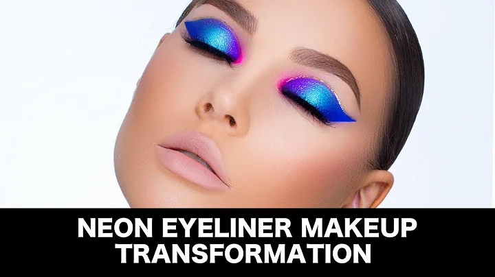 NEON Eyeliner transformation by Samer Khouzami