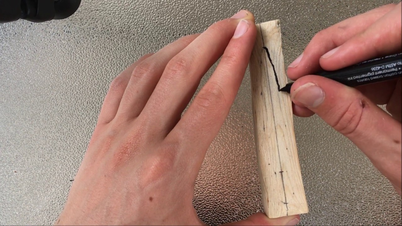 Making a lure out of wood