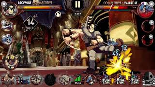 Skullgirls Mobile - Competitive Pvp Tech Beowulf Corner Tod