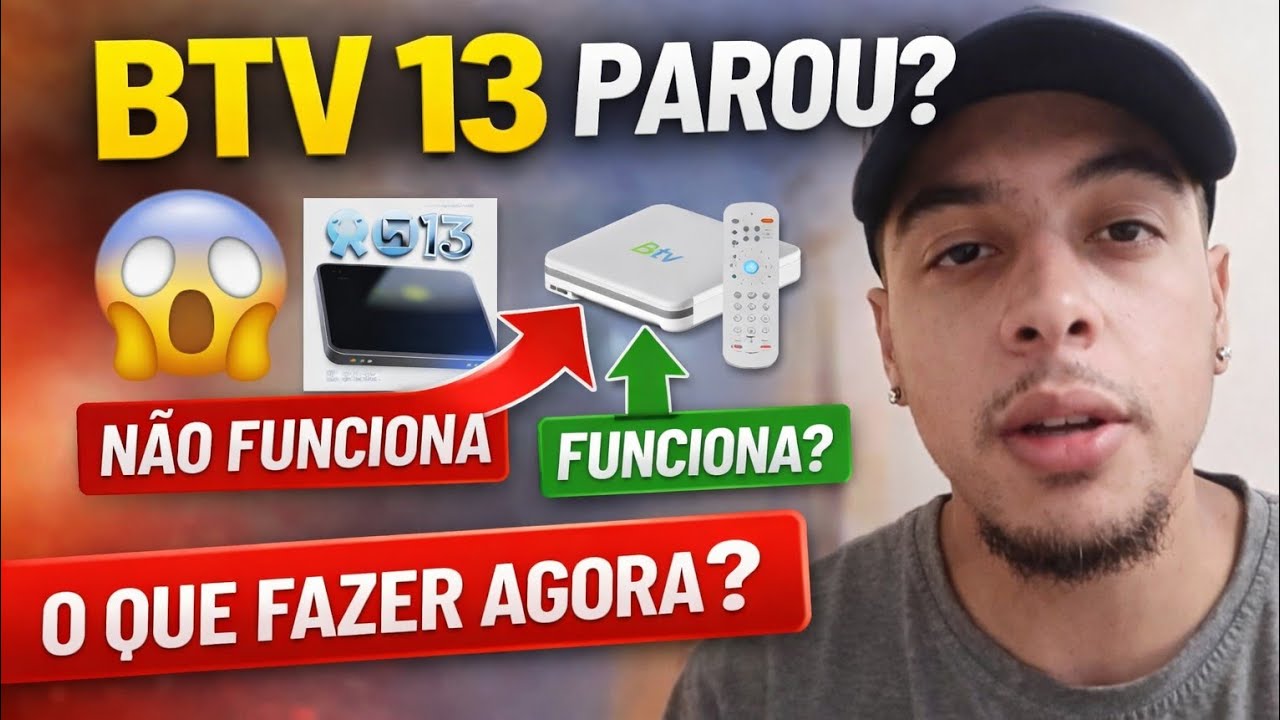 BTV 13 o BTV 13 PAROU? BTV 13 VOLTOU? BTV 13 PAROU DE FUNCIONAR? BTV 13 VOLTOU A FUNCIONAR? BTV 13