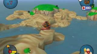 owning Worms 3d