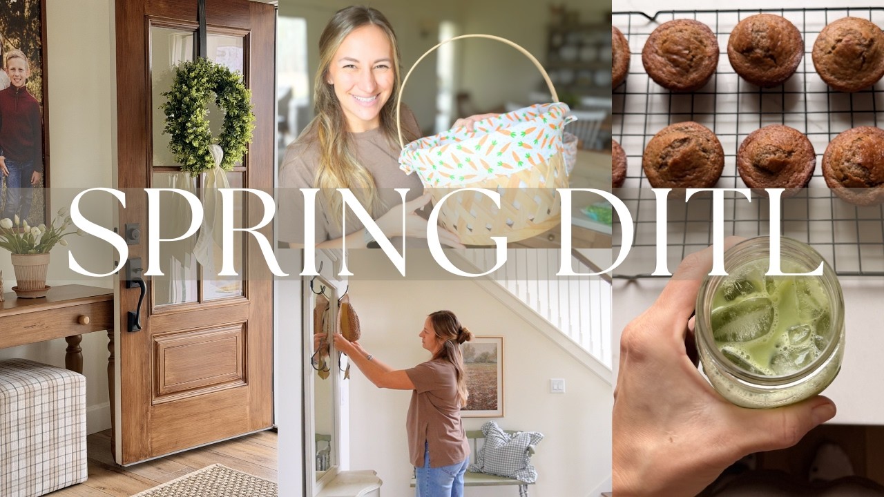 Spend the Day with Me | Spring Walmart haul & rainy day nesting! 🪺 