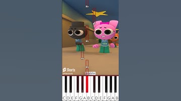 Incredibox Sprunki — Complex Hide and Seek Squid Game (@yafofaa) - Octave Piano Tutorial