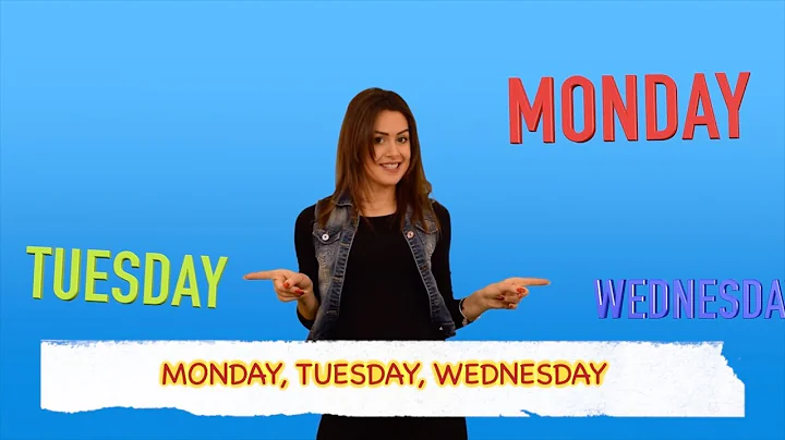 Days of the Week (Learning English Songs - Alison)
