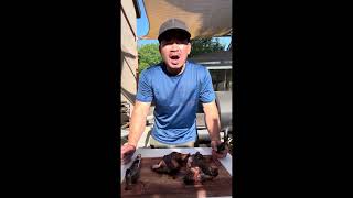 Smoke Quarter Thigh Chicken Taste Test #bbq  #chicken #bbqlovers #bbqchicken #smokechicken