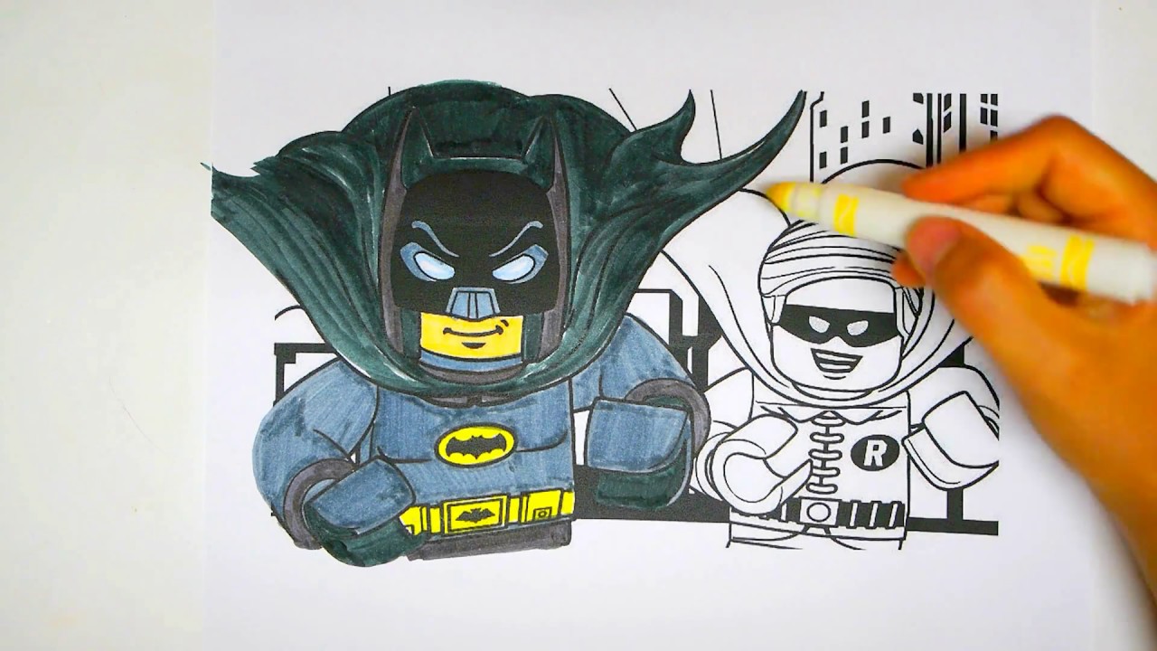 Batman Coloring - YouTube