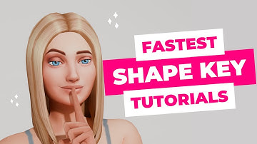 The Fastest CC4 Shape Key Workflow: One-Click Generation + Full Guide