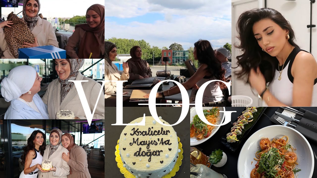 DOĞUM GÜNÜ KUTLAMASI🥳HEDİYELERE BAYILDI🎁KIZ KIZA DOLU DOLU BİR GÜN🥂AKŞAM YEMEĞİ DATE🥰