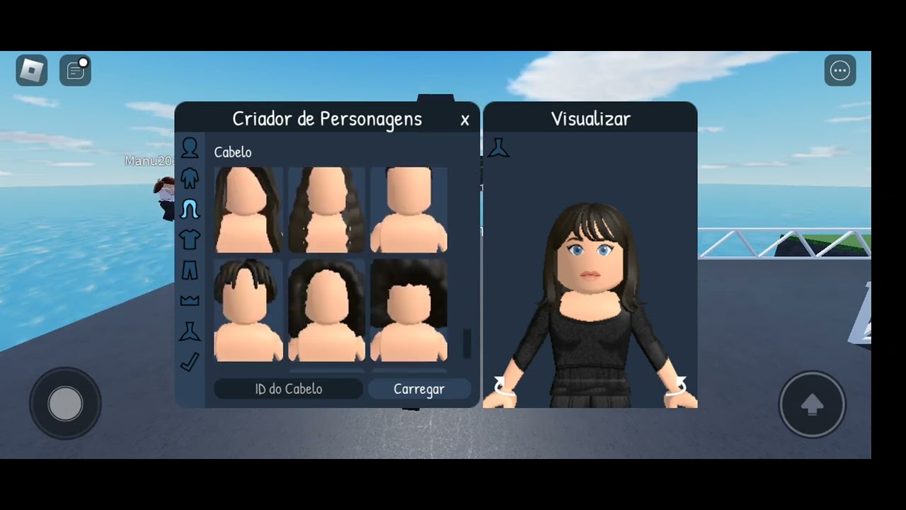 criando uma skin no teste de sereia (ROBLOX) 