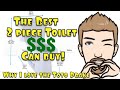 The best flushing toilet of 2019 and How to install it! The 2 piece Toto Eco Drake II 1.28gpf toilet