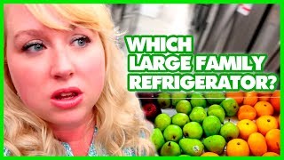 Which Large Family Refrigerator Did We Buy?  + NEW BIG Fridge Tour!