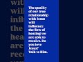 True intimacy with Jesus opens the flow of healing. Love Him, talk to Him daily.🙏🏼🙏🏼🙏🏼