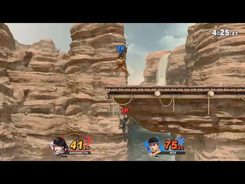 【スマブラSP】 崖端に潜む魔女にご注意を