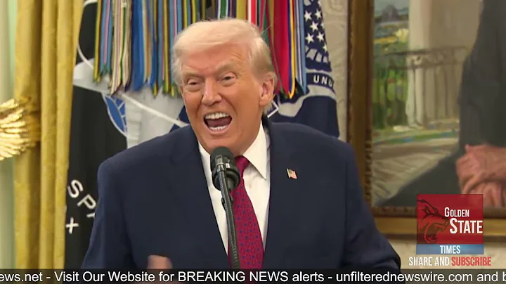 #BREAKING: President Trump Makes MAJOR Announcement at Oval Office Press Conference!