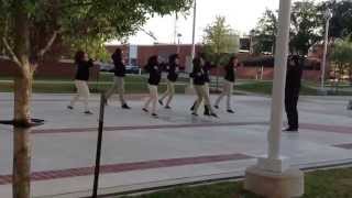 Hunter-Christian With His Dance Teamsilence