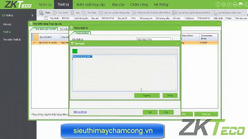 hướng dẫn sử dụng phần mềm zkaccess 3.5 tiếng việt|zkaccess 3.5 user manual