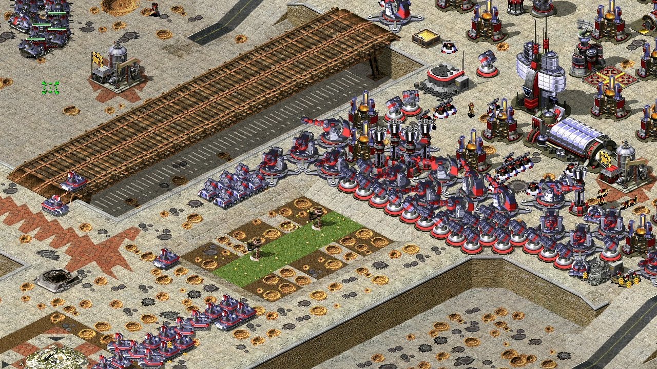 Red Alert 2 -- Secret Lab - Extra Hard Ai Mod - 7 vs 1 - YouTube