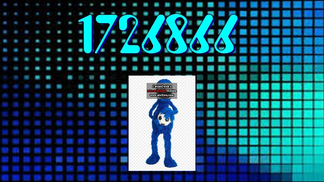 Numbers 0 to 3,000,000 (Blue Digital Square Edition) (remastered!) 