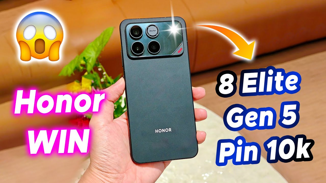 Trên tay Honor WIN muộn nhất Việt Nam. Snap 8 Elite Gen 5 + Pin 10.000 mAh thì BÁ ĐẠO rồi !