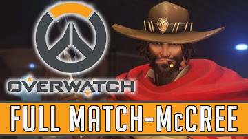 OVERWATCH PRE-BETA PREVIEW - FULL MATCH - McCREE