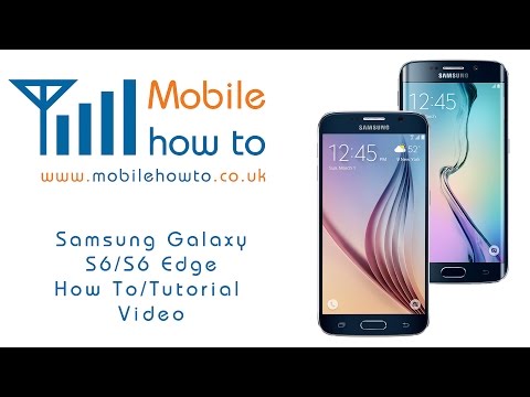 How To Send A Text/SMS Message - Samsung Galaxy S6/S6 Edge
