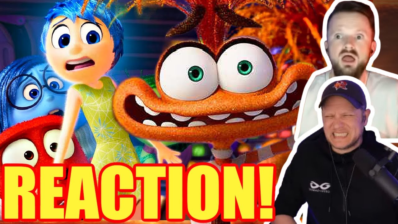 Inside Out 2 Teaser Trailer Reaction - YouTube