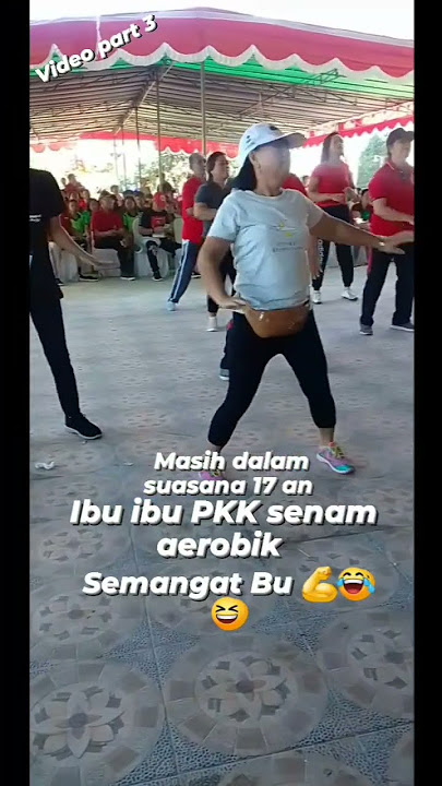 ibu ibu goyang ajojng 😂😂💪