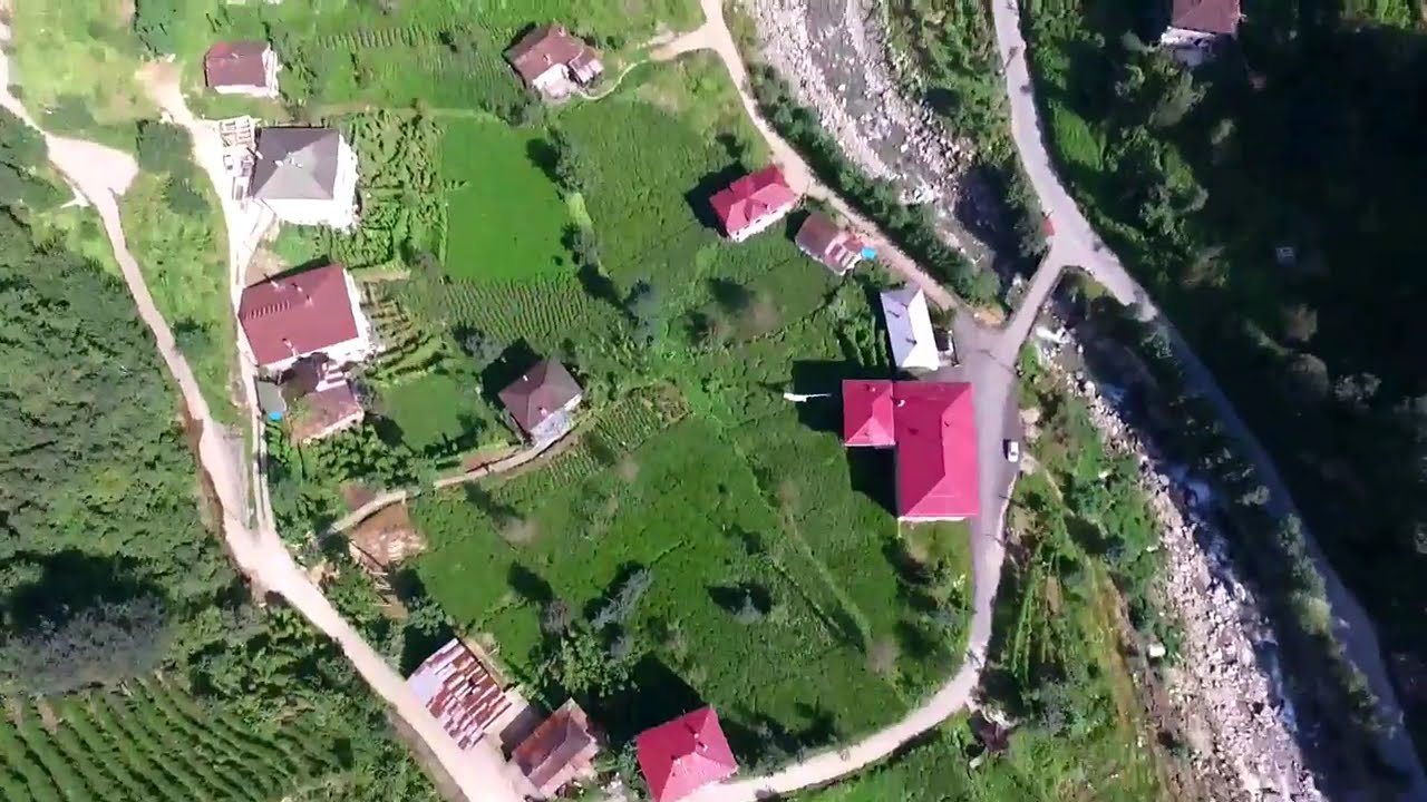 Güneysu Gürgen Köyü Aerial