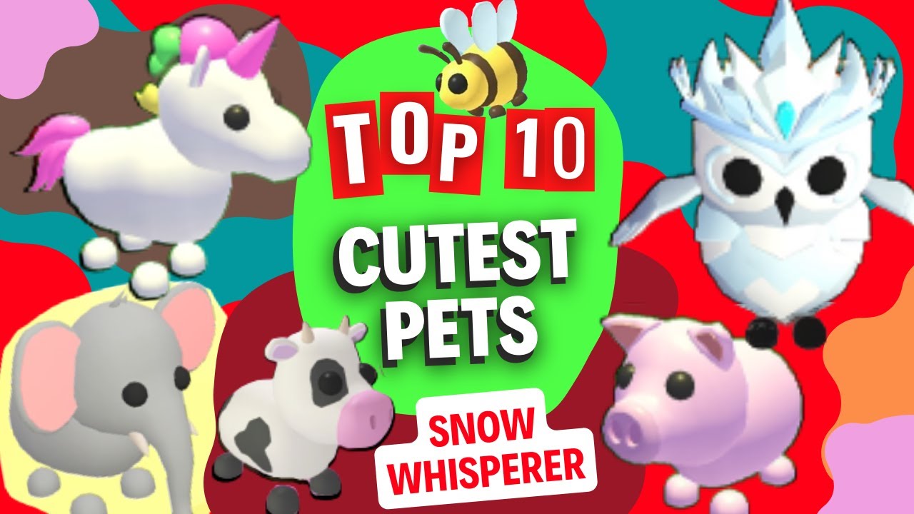 Top 5 Cutest Pet Names in Adopt Me! - Touch, Tap, Play
