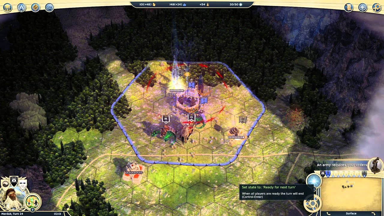 Human Theo long game turn 21 26