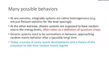 Brian Swingle - Hydrodynamics and the Spectral Form Factor 11-30-20