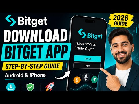 How to Download Bitget App on Android & iPhone | Bitget Login & Sign Up Guide 2026
