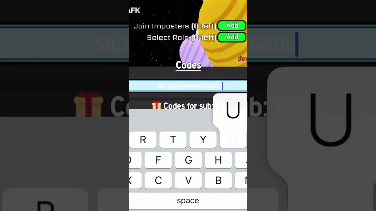 2 brand new codes in imposter roles among us roblox