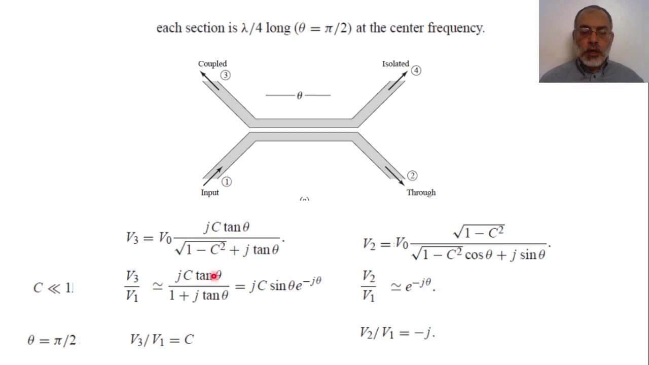 Microwave Chapter 07 Lecture 21 Multisection Coupled Line Couplers