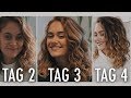 Locken auffrischen - SCHÖNE HAARE an Tag 2, 3 und 4 nach dem Waschen | SNUKIEFUL