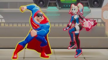 Superman and Harley Quinn Unique Interactions - MultiVersus HD