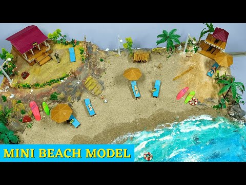 Mini Beach Model | Beach Model | 100% Realistic Beach model | Miniature Beach | Sea Beach model |DIY