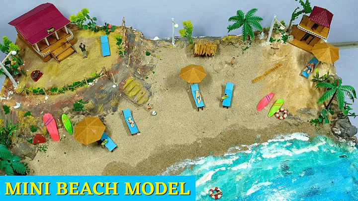 Mini Beach Model | Beach Model | 100% Realistic Beach model | Miniature Beach | Sea Beach model |DIY