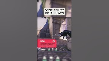 New VALORANT Agent Vyse full ability breakdown #VALORANT #VYSE #NEWVALORANTAGENT  #VALORANTGAMEPLAY