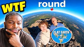 What happens when a Flat Earther watches a NASA launch