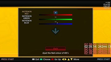 Noteskin Colour Change System Prototype