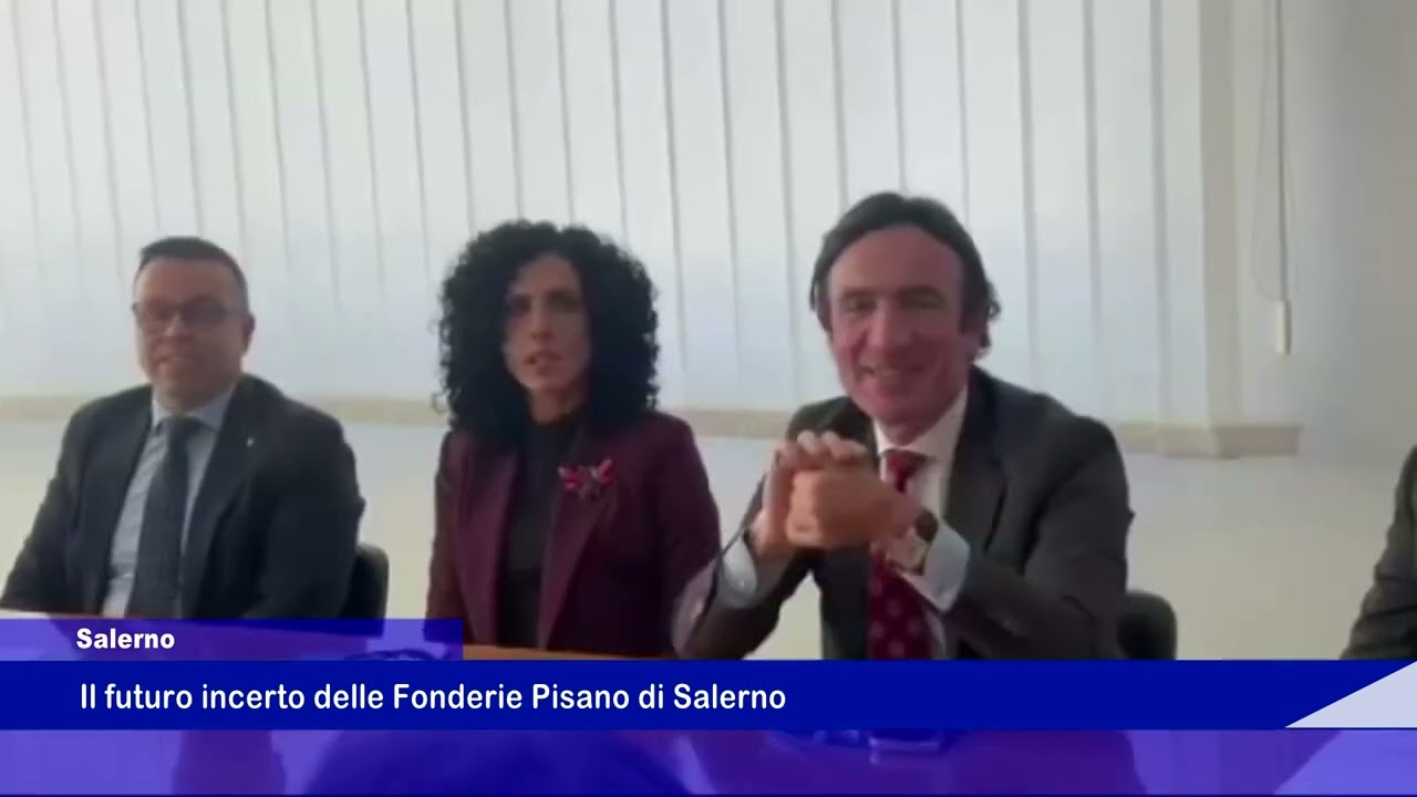 Il futuro incerto delle Fonderie Pisano di Salerno