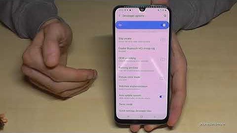 Samsung Galaxy M21: How to enable the Developer Options? for USB Debugging etc.