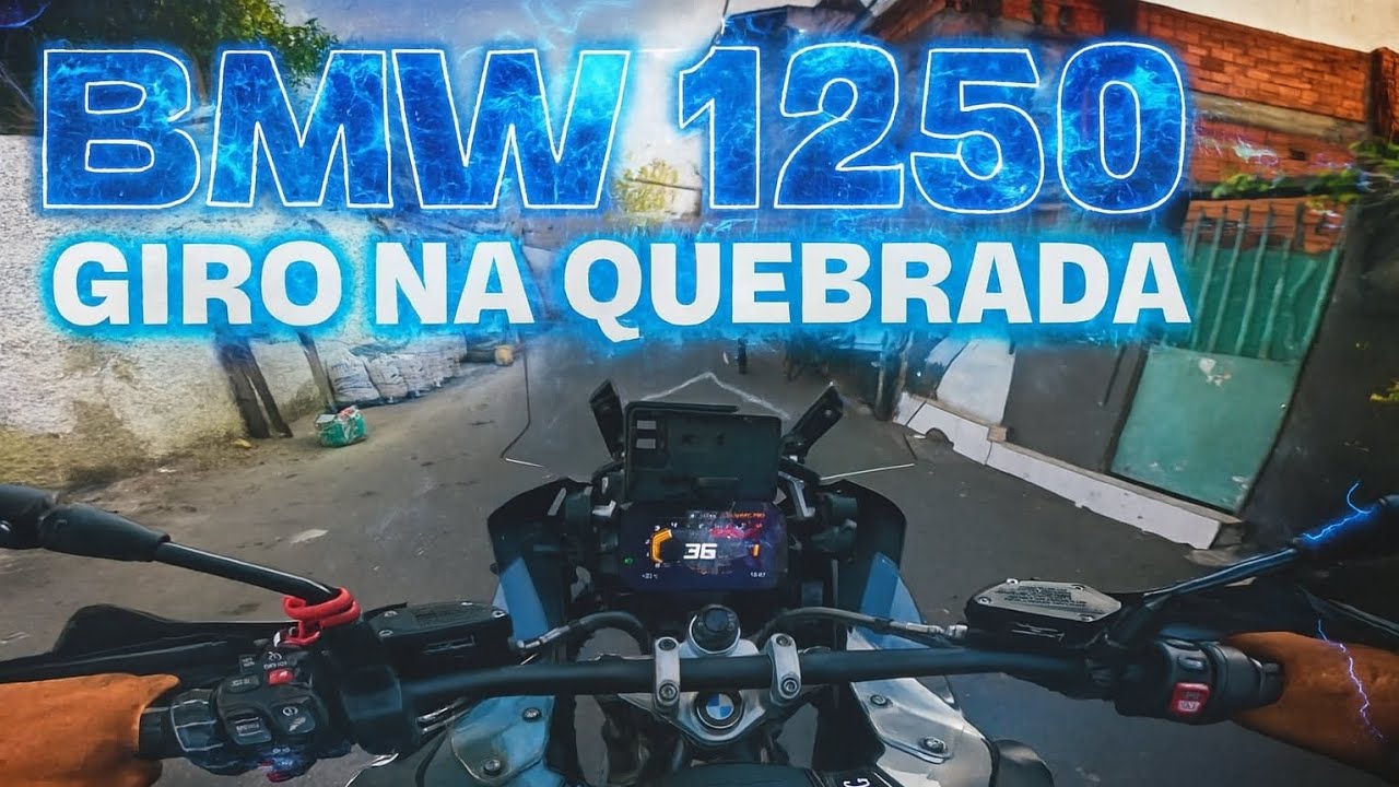 Bmw 1250 - Giro na Quebrada